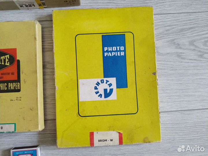 Коробки фотобумага Fonar Forte Vephota Ferrania