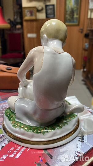 Статуэтка юный футболист Чудово