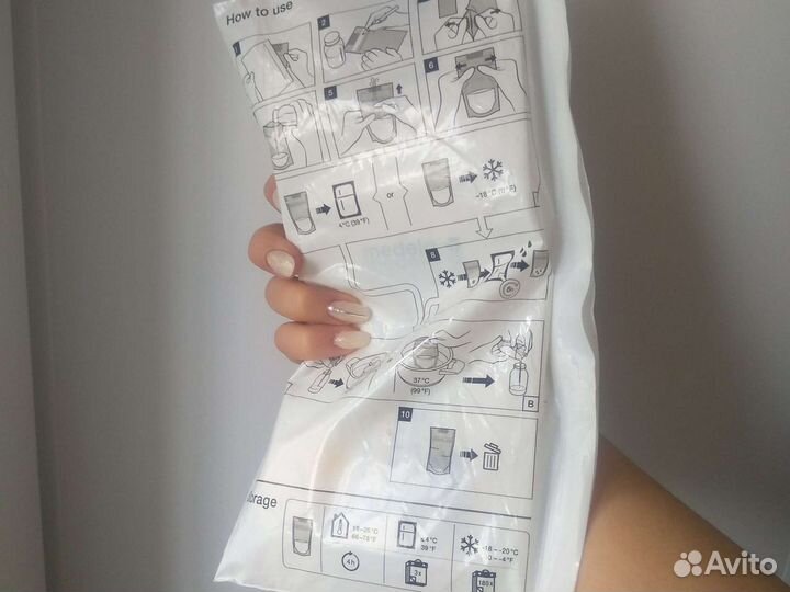 Пакеты для грудного молока медела