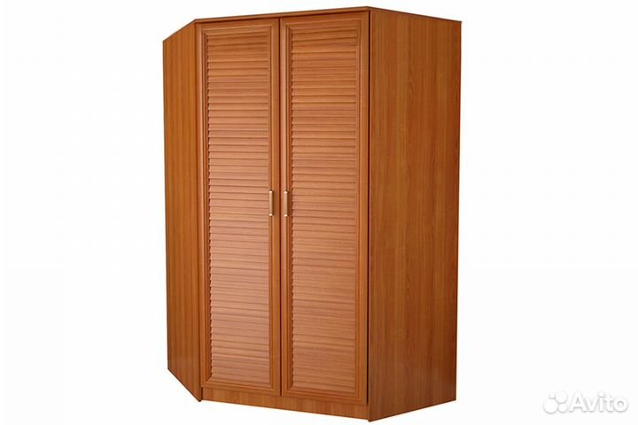 Шкаф угловой двустворчатый 