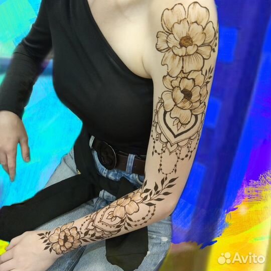 Мехенди/Временное тату. Обучение мехенди