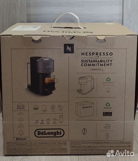 Кофемашина delonghi nespresso vertuo next