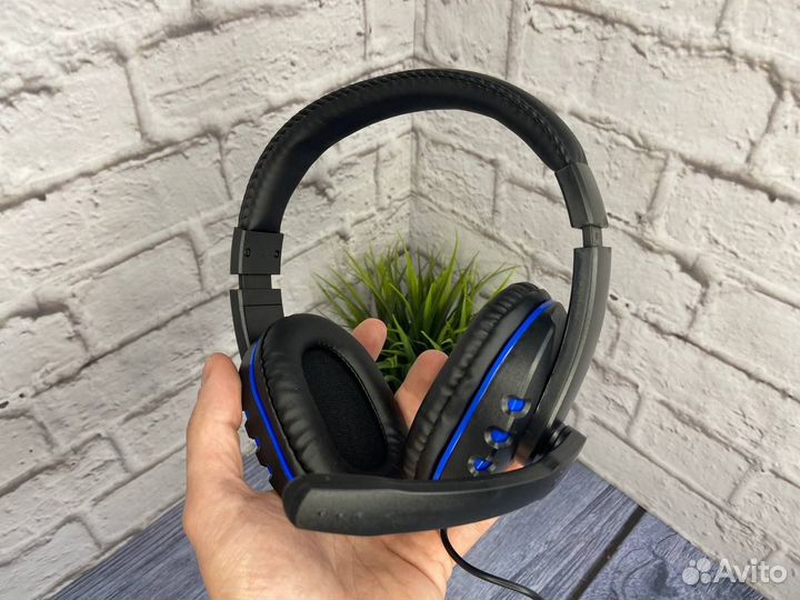 Наушники, док станция для геймпадов PS4 набор 5в1