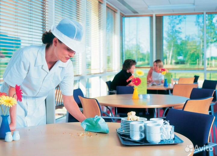 Уборщица(к) в кафе, р-н Новоселье