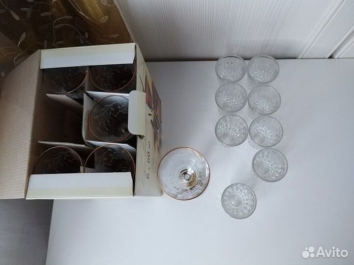 Набор рюмок и стопок, bohemia