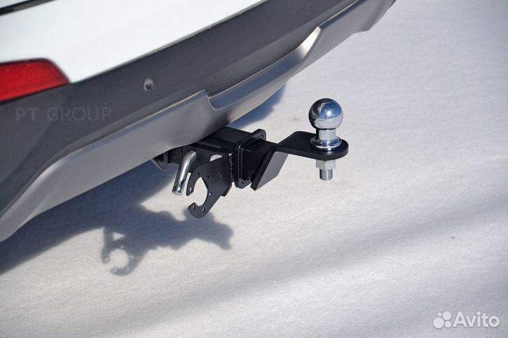 Фаркоп Hyundai Creta с 2016 - съемный квадрат