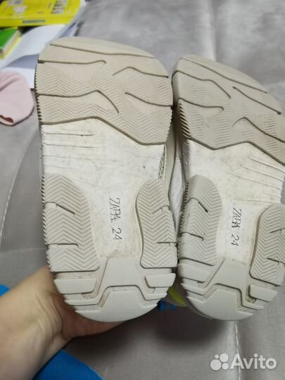 Кроссовки zara 24 15,5 см