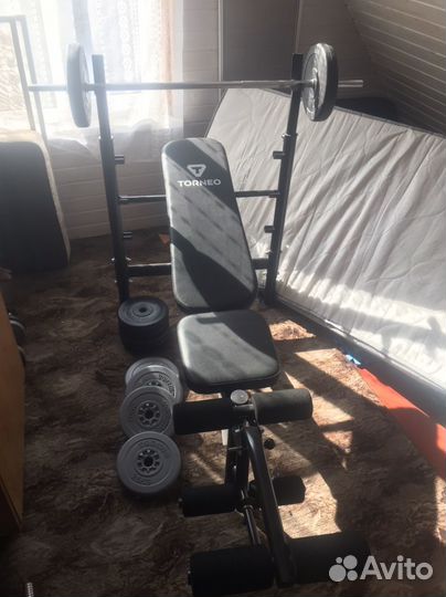 Скамья для жима и пресса