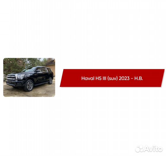 Коврик в багажник Haval H5 III 2023 - багажник