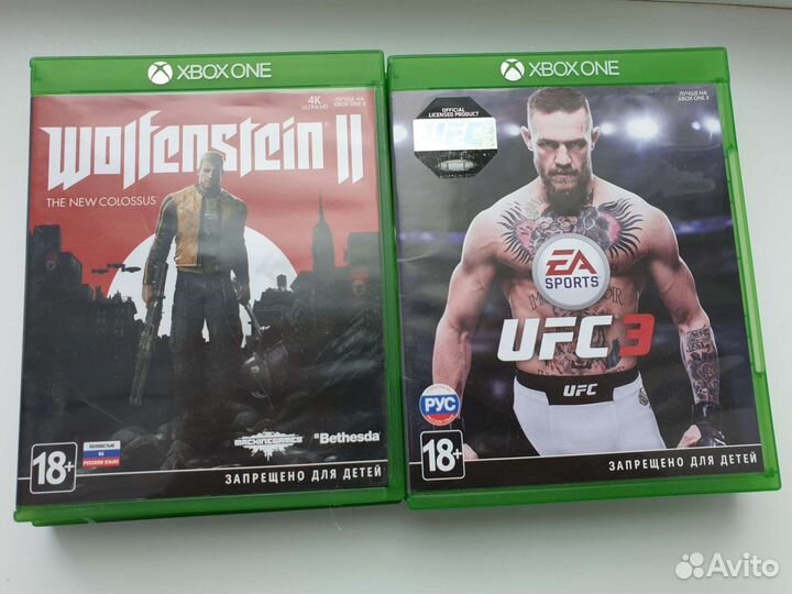 Игры на дисках Xbox