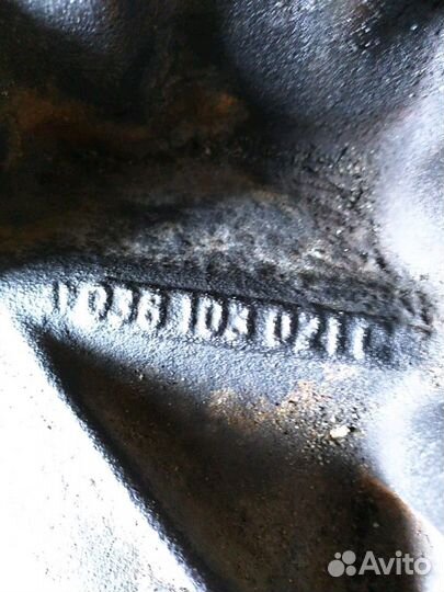 Audi/VW 1,9TDI блок цилиндров 038103021С двс