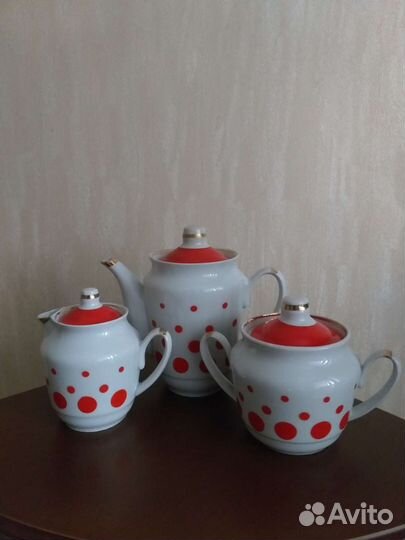 Чайный сервиз/предметы, фарфор, Городница