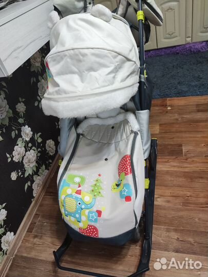 Теплые санки