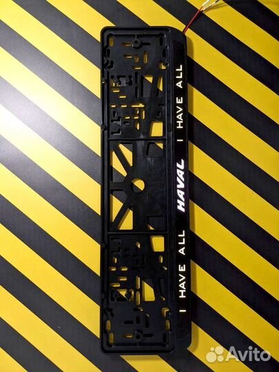 Рамки номера с надписями