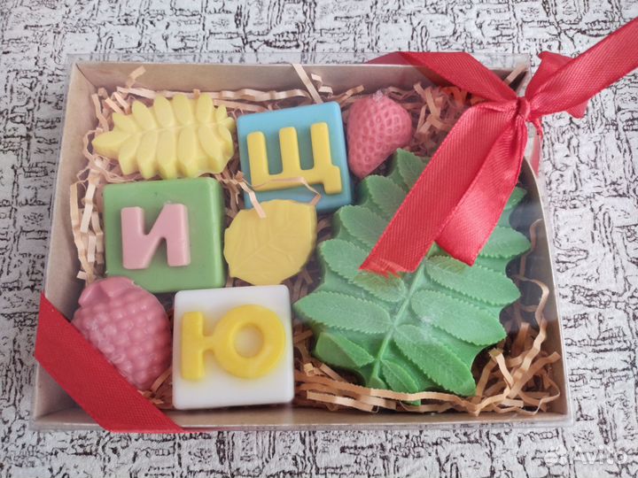 Набор Мыло ручной работы Ко дню Учителя