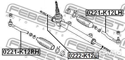 Тяга рулевая