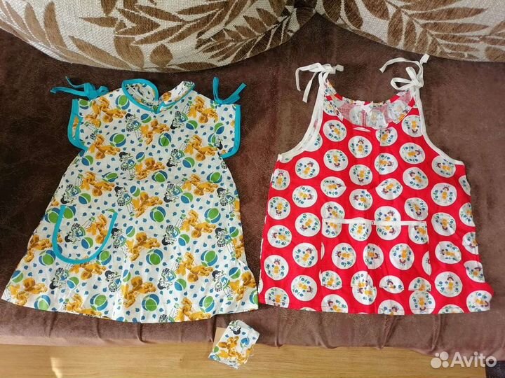 Детские вещи (платье, боди) СССР. Ретро. Винтаж