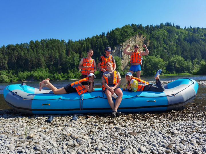 Сплав по Томи