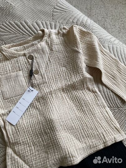 Костюм детский новый муслиновый 104-110