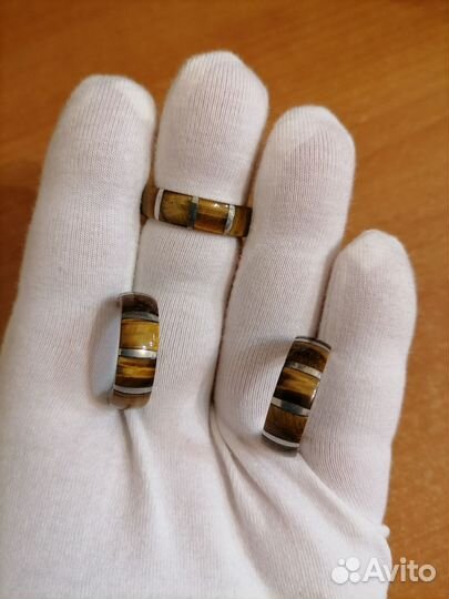 Комплект серьги и кольцо