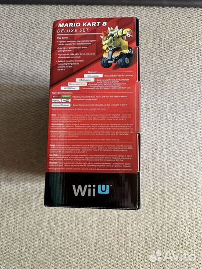 Nintendo Wii U Deluxe Set Mario Kart Новый