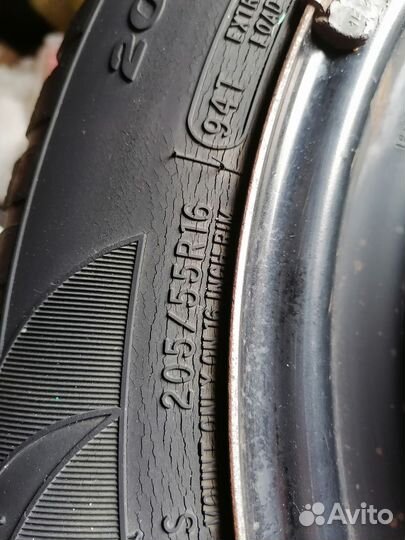 Колеса зимние 205 55 р16