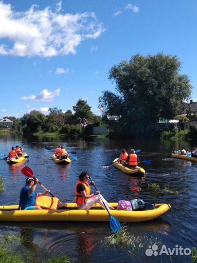 Прокат байдарок, туристического снаряжения