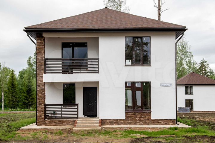 Коттедж 157 м² на участке 9 сот.