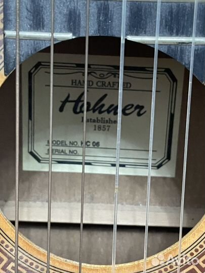 Гитара hohner hc06