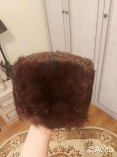Женские шапки норковые