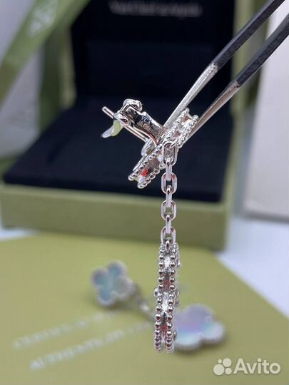 Серьги van cleef