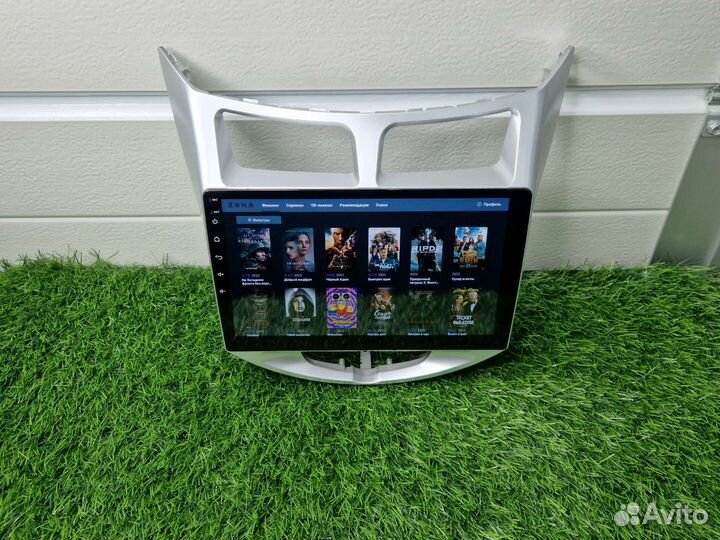 Магнитола Андроид на Хёндай Солярис 10дюймов