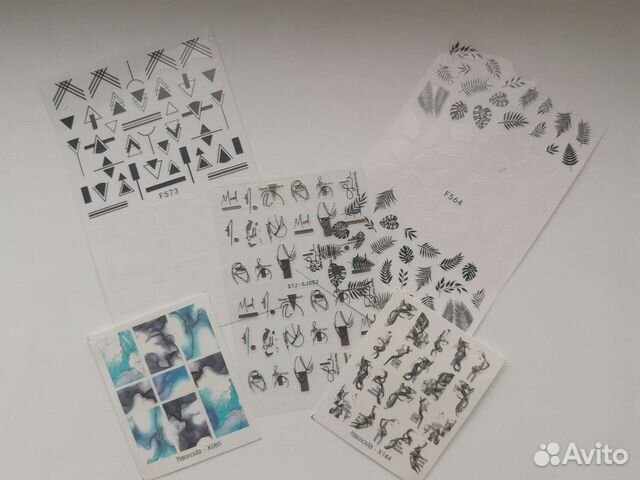 Наклейки на ногти