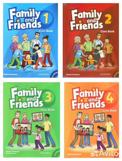 Family and friends 1, 2, 3, 4 учебники