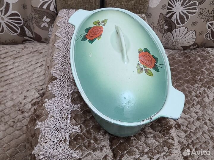 Гусятница чугунная СССР