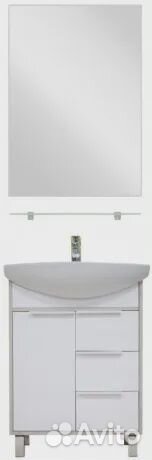 Тумба с раковиной aquaton (Акватон) 1a2133k1rib90