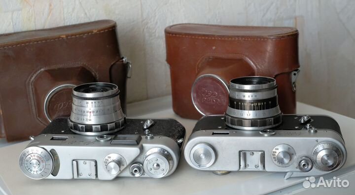 Советские фотоаппараты фэд-3 и фэд- 4(2 шт.)
