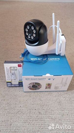 Набор wi-fi ip камера + роутер модем 4g