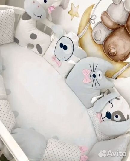 Бортиком для кроватки