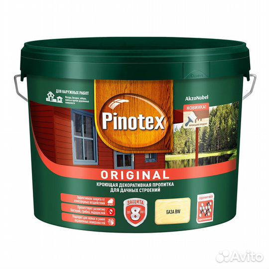 Антисептик Pinotex Original декоративный для дерев