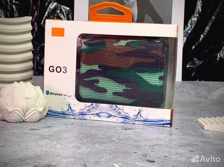 Колонка Jbl Go 3 Хаки