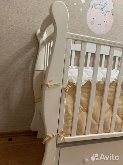 Бортики в детскую кроватку