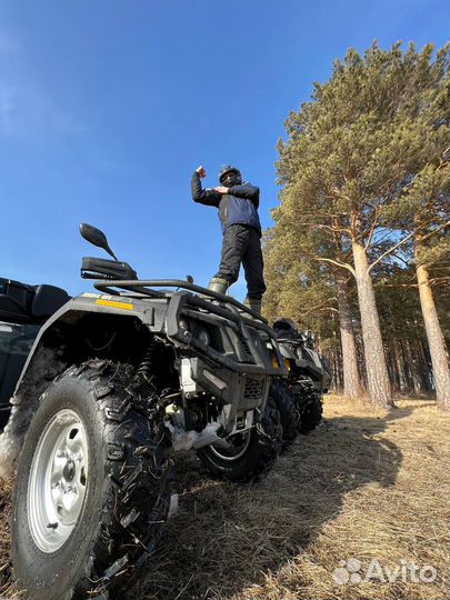 Прогулка на квадроциклах в Удачном