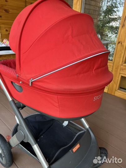 Коляска stokke trailz люлька