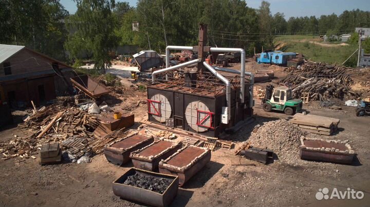 Углевыжигательная печь Готовый бизнес в углежжении