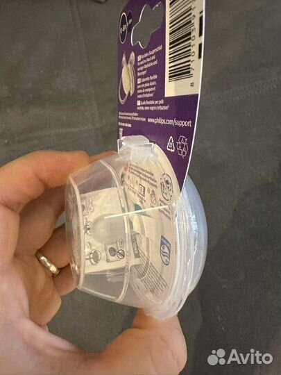 Соска пустышка avent 0-6мес новая