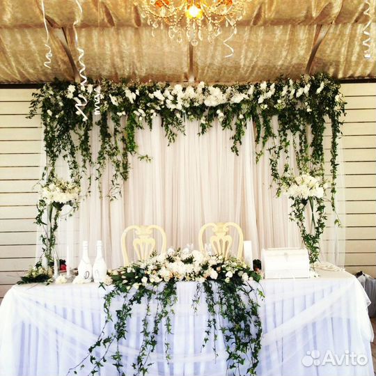 Декор свадьбы, украшение свадьбы