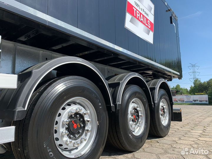 Полуприцеп зерновоз Zaslaw 50 м3, 2023