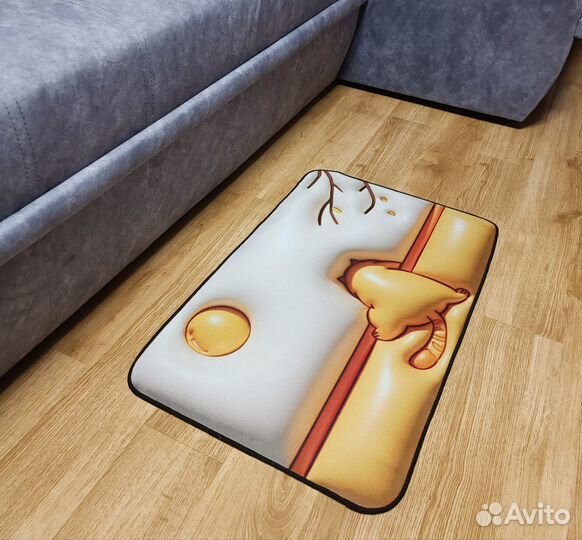 Коврик 3d для ванны и туалета