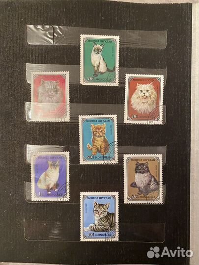 Альбом с марками 70-80х годов